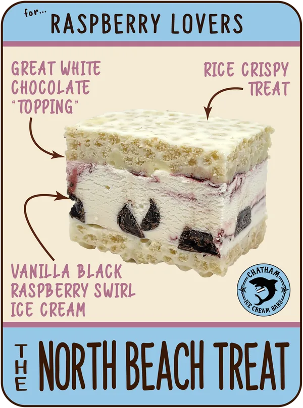 The North Beach Treat, for raspberry lovers