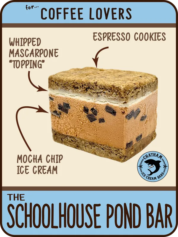 The Schoolhouse Pond Bar, for coffee lovers